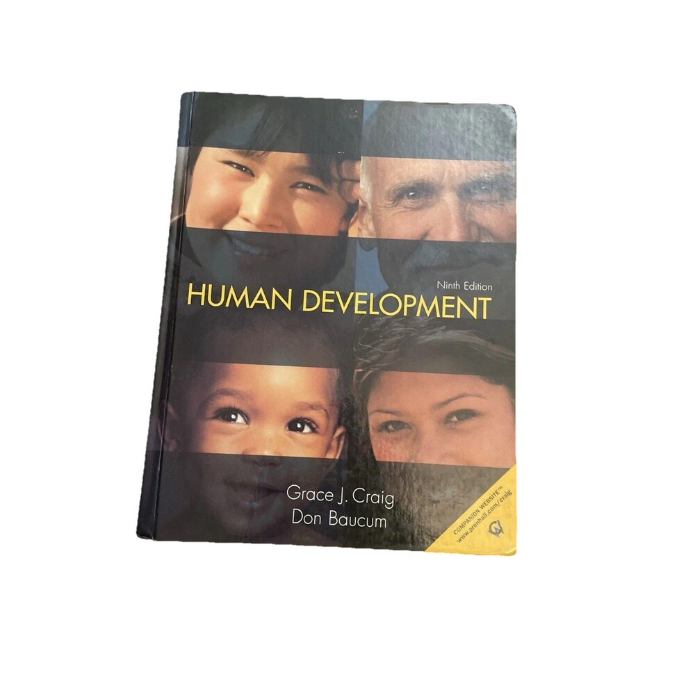 Human Development Baucum & Craig Hardcover Psychology College Textbook 9th Ed